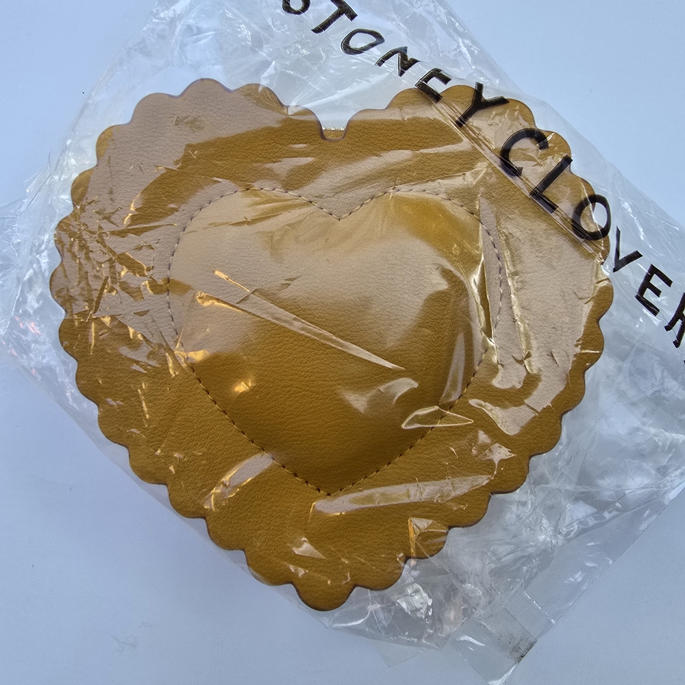 NIP Stoney Clover Lane  Heart-Shaped Ravioli Keychain Pouch